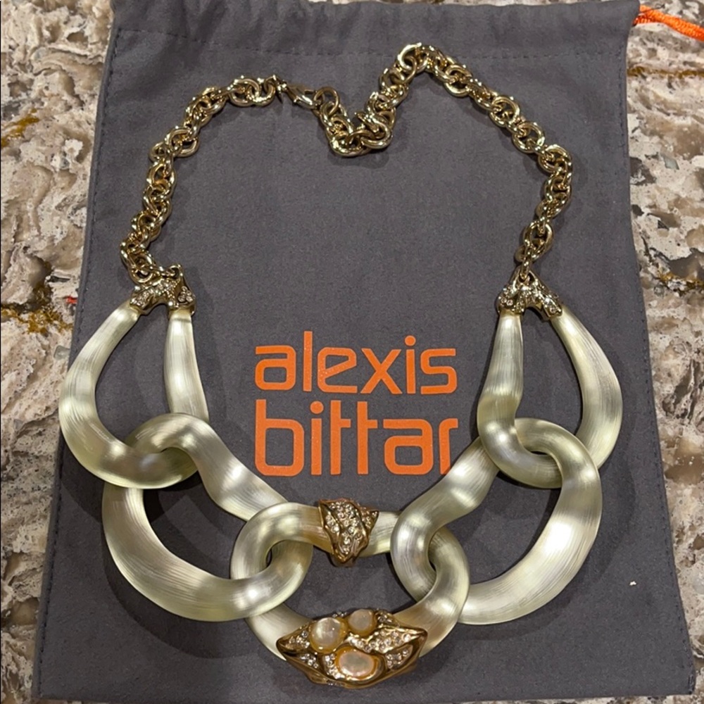 Alexis Bittar Crystal Studded Necklace
